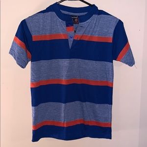 Boys Striped Short Sleeve Tee